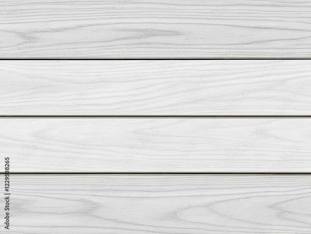 Poster white wood planks create a clean and minimalist background texture for design projects