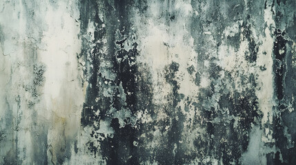 Black mold on concrete wall texture