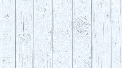 White Painted Wood Planks Texture Background Creates a Rustic and Weathered Look with Knots and Grain