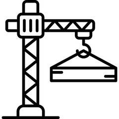 Cargo crane Icon