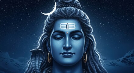 Maha Shivratri, a Hindu festival celebrated of Shiva Lord	
