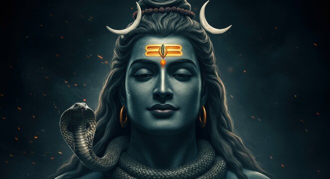 Maha Shivratri, a Hindu festival celebrated of Shiva Lord	

