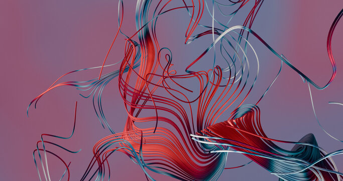 Colorfull abstract background with bubes