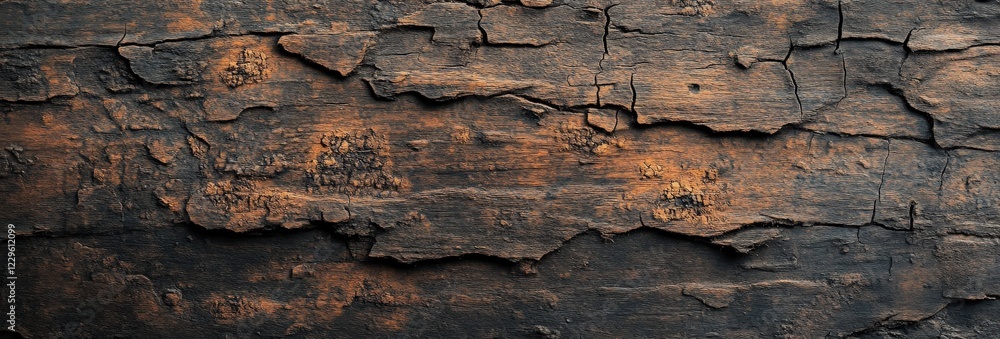 Poster close up image of wood with a unique swirl pattern