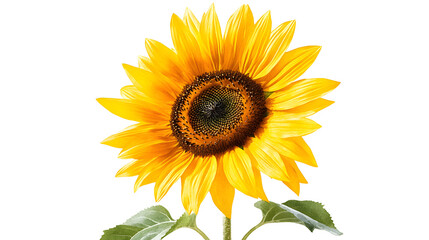 Fototapeta premium Captivating Sunflower Artwork Showcasing Bright Yellow Petals