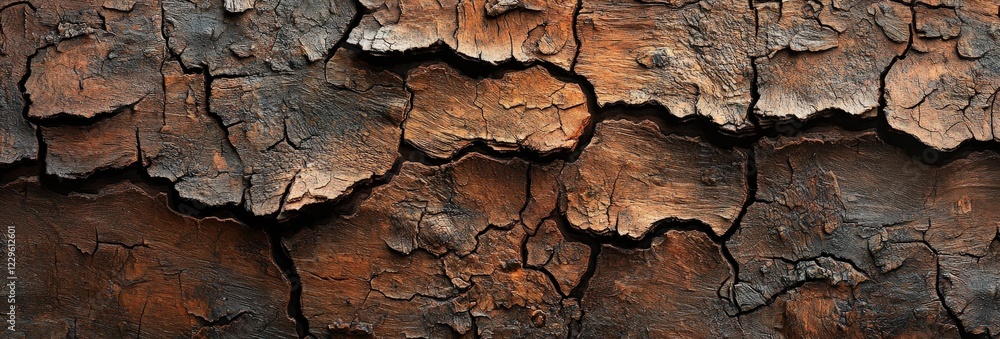 Poster close up image of wood with a unique swirl pattern