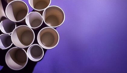 沢山の紙コップ