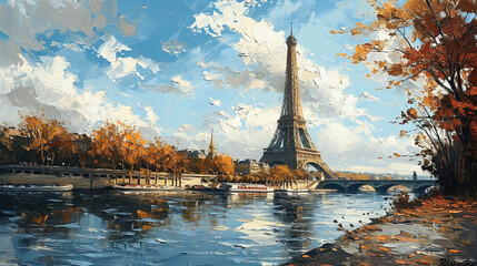 eiffel tower paris france