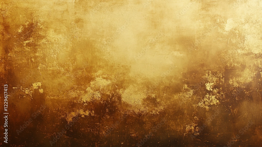 Poster a high-resolution abstract gold texture with a metallic finish, perfect for adding a touch of luxury