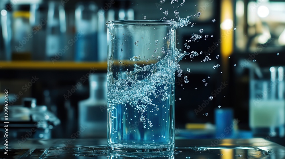 Poster the particle model explain capillary action in liquids