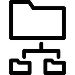 Folder Hierarchy, Black