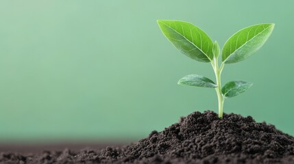 Naklejka premium Ethical Growth: Exploring Corporate Success Through Integrated ESG Performance Metrics and Financial Growth Strategies in a Sustainable Future
