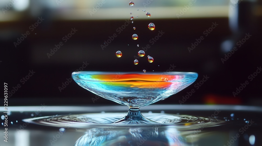 Poster causes surface tension in liquids, and how is it related to particle interactions