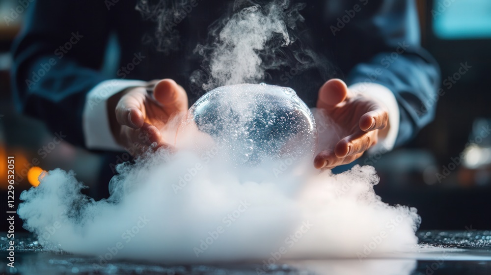 Poster determines the boiling point of a liquid based on particle interactions