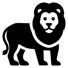 cute lion icon