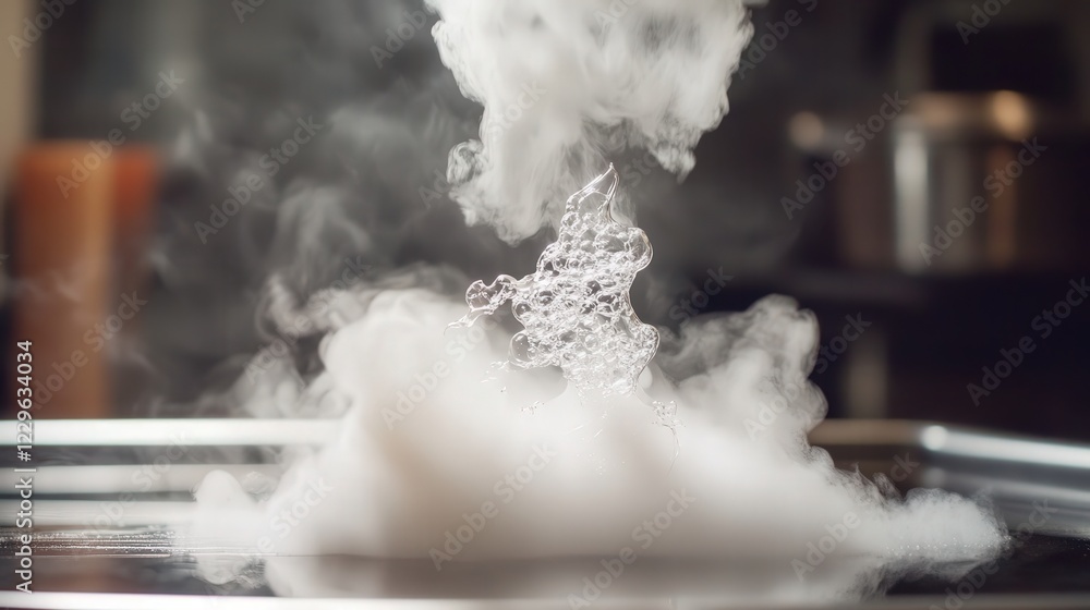 Poster happens to the arrangement of particles when a solid undergoes sublimation