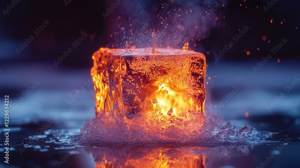 Poster happens to the energy of particles in a solid when it is heated to its melting point