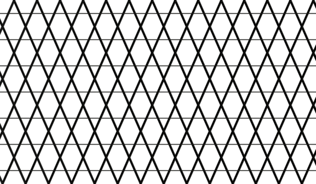 Polygonal Grid Pattern Background. Grid graph pattern on transparent Background.