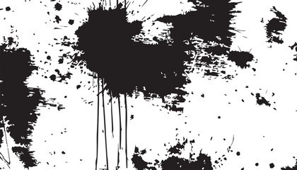 Black and White Abstract Grunge Texture background. Grunge Distressed Paint Background Overlay Texture. 