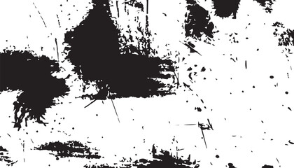 Obraz premium Black and White Abstract Grunge Texture background. Grunge Distressed Paint Background Overlay Texture. 
