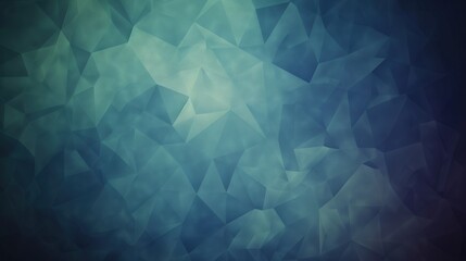 Abstract Teal Polygonal Background: A Deep Dive into Geometric Serenity