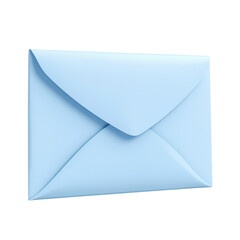 A sleek blue envelope for professional communication and correspondence.
