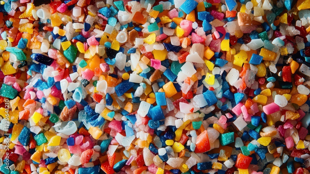 Poster methods are used to simulate the generation of microplastics from household products and packaging