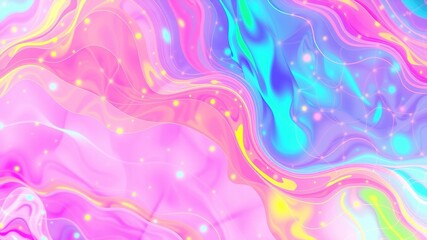 Fototapeta premium Fluid Graffiti Strokes - Ethereal Paintbrush Art