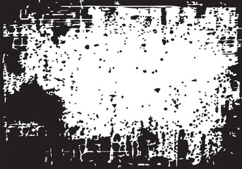 Black and white dust and Scratched Textured Background. Black and white Grunge texture. Distress overlay texture. Vector EPS10.