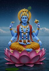 Obraz premium Lord Vishnu