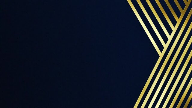 Elegant gold geometric frame with luxury style on dark background. Perfect for luxury invitations, branding, and sophisticated designs