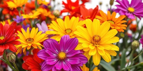 Fototapeta premium Spring Botanical Illustrations: A Detailed Exploration of Blossoming Flora