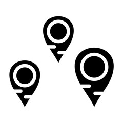 Vector Design Geotag Icon Style
