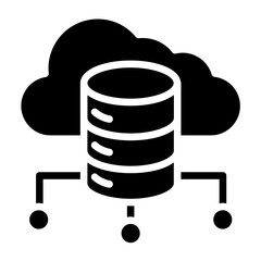 Vector Design Cloud Computing Icon Style