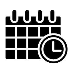 Vector Design Deadline Icon Style