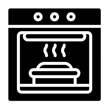 Vector Design Oven Icon Style