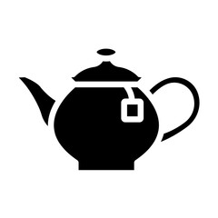 Vector Design Teapot Icon Style