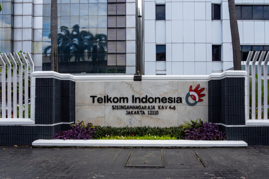 Jakarta, Indonesia - January 25, 2025: Telkom Landmark Complex or The Telkom Hub in Jakarta, Indonesia. 