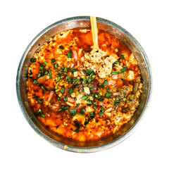This is a tofu delicacy made with pickled peppers. It is sour and spicy, appetizing, and very delicious. Welcome to Chongqing, China to taste barbecue food.
