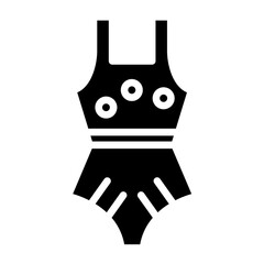 Vector Design Swimsuit Icon Style