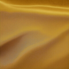 Golden silk, satin close up. Fabric texture