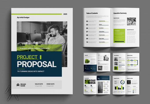 Professional Business Proposal Template for Projects