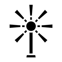 Obraz premium Vector Design Windmill Icon Style