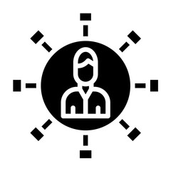 Vector Design Affiliate Marketing Icon Style