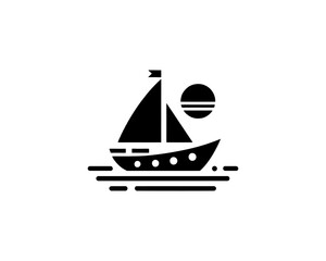 ship on the sea