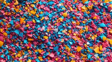 different types of plastics affect the generation of microplastics, and how can this be modeled accurately