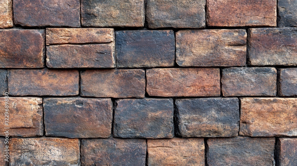 Aufkleber a brown rust texture with uneven patterns and aging marks, offering a distressed, industrial look fo