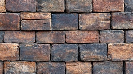 A brown rust texture with uneven patterns and aging marks, offering a distressed, industrial look for use in vintage-style backgrounds