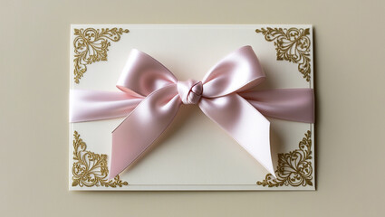  mirrage and birthday card christmas greeting card with bow