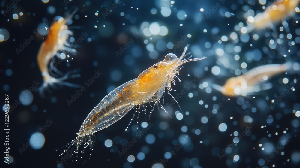 Poster models predict the interaction between microplastics and plankton